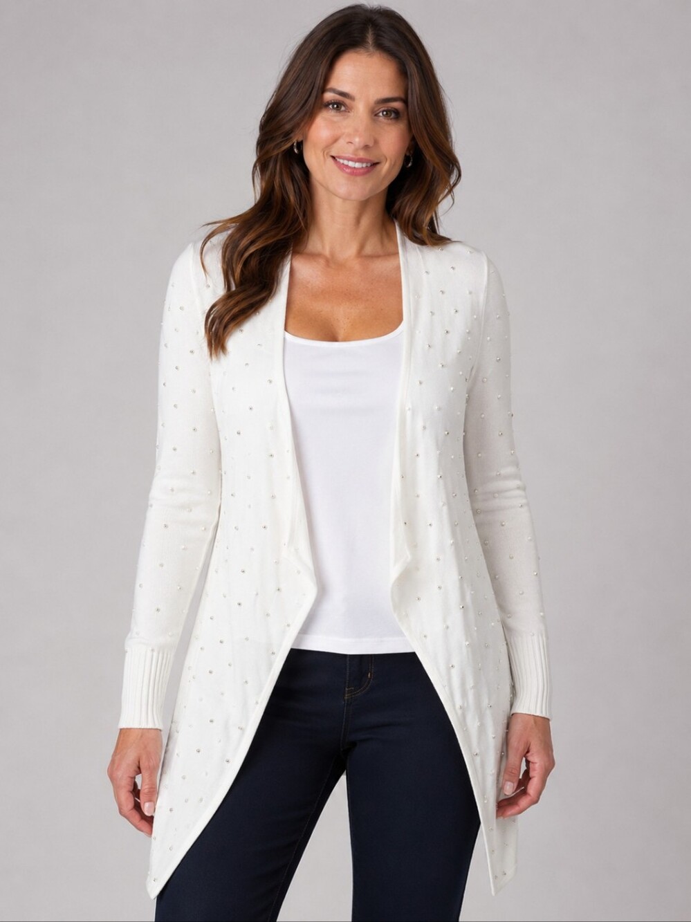 Cache long sleeve  cardigan